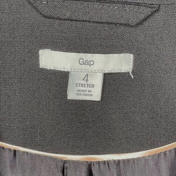 GAP Black Blazer sz 4 - Picture 7 of 8